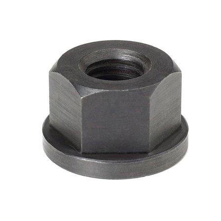 Morton Flange Nut, 1/2"-13, Carbon Steel, Black Oxide, 7/8 in Hex Wd CN-20